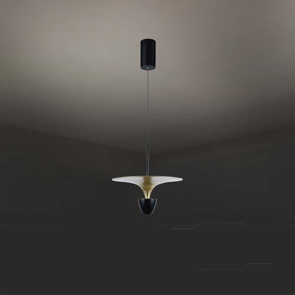 LED pendellampe 4000K guld / sort V-TAC VT-7832-10085
