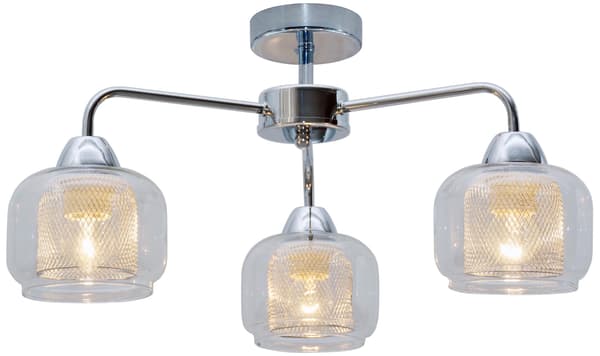 Candellux RAY 33-67081 krom loftlampe