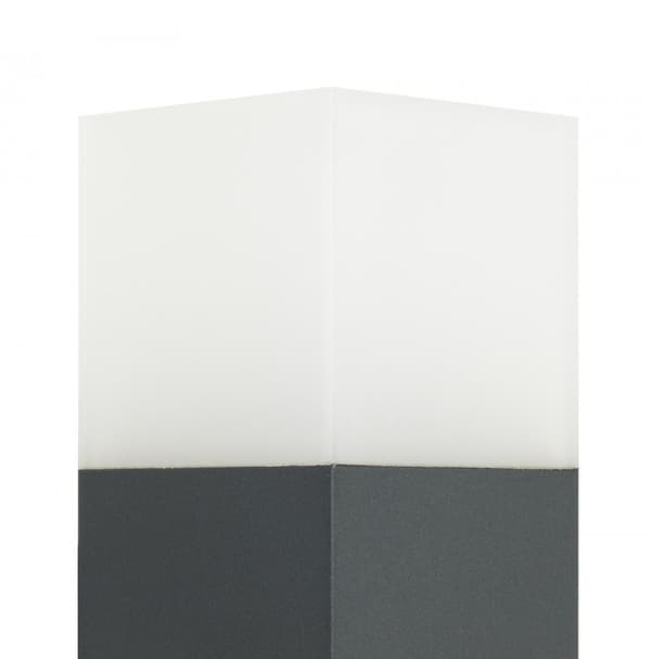 Ulkoseinävalaisin 1xE27 tummanharmaa IP44 SU-MA Cube CB-K DG