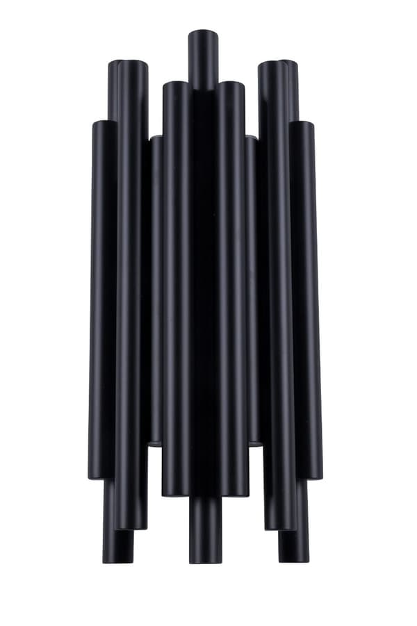 Industriel dæmpbar sort LED-væglampe 8W ORGANIC Maxlight