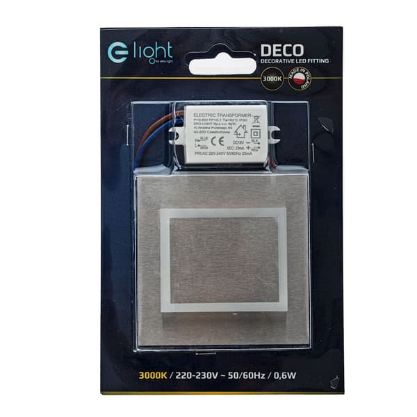 Trappbelysning 1x0.6W LED DECO EKS4437 Eko-Light