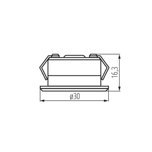 Kanlux IMBER LED accent loftlampe model 23521 IP65
