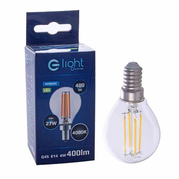 LED-pære 4W E14 neutral 4000K Eko-light EKZF380