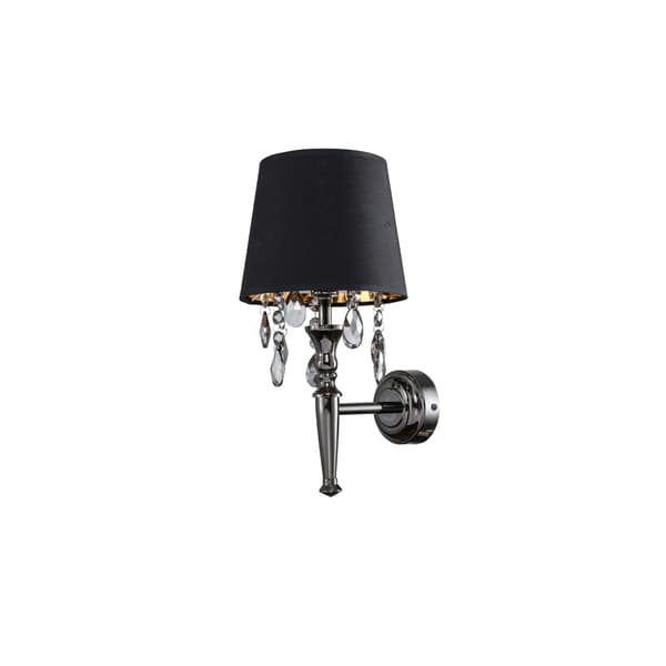Seinävalaisin Vigo 1xE14 musta LP-0412/1W Light Prestige