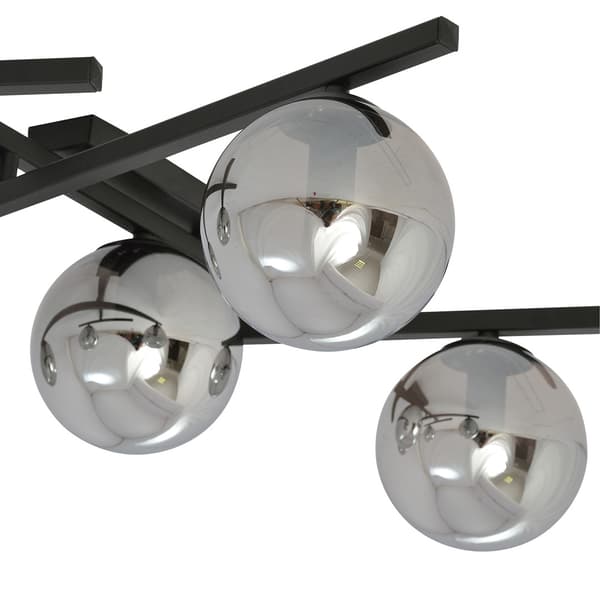 Emibig loftlampe 4xE14 40W SMART 4 SORT/GRAFIT 1104/4