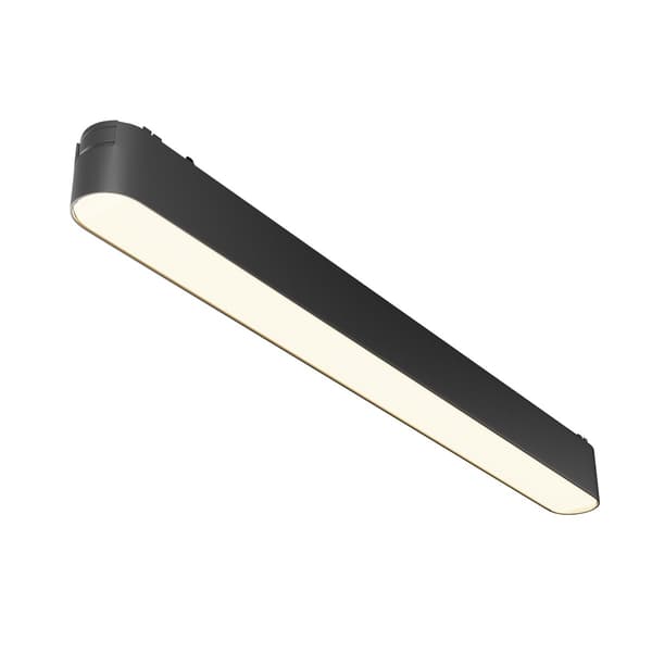 1-faset skinnespot sort lineær LED 16W 3000K BASIS Maytoni Technical
