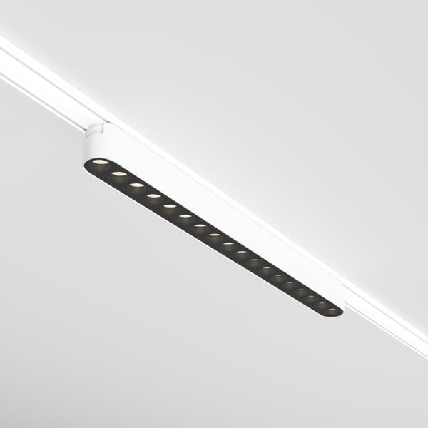 1-faset skinnespot hvid lineær LED 16W 3000K POINTS Maytoni Technical