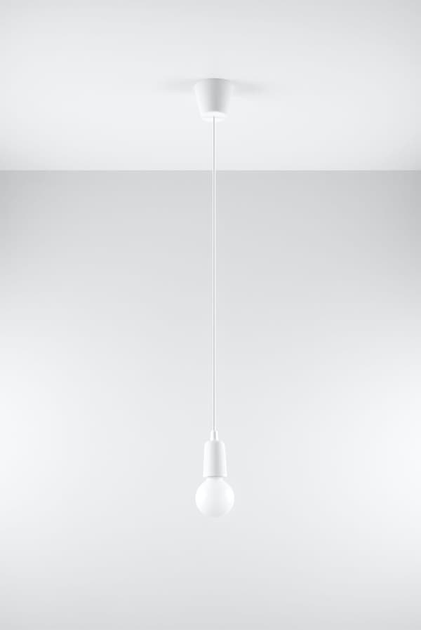 DIEGO 1 pendel hvid Sollux Lighting SL.0569