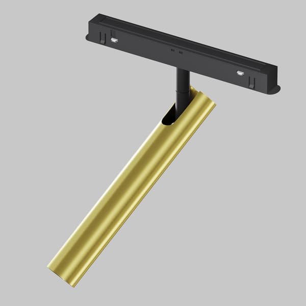 Magnetisk skinnespot guld-sort LED-rør 6W 3000K FOCUS T Maytoni Technical