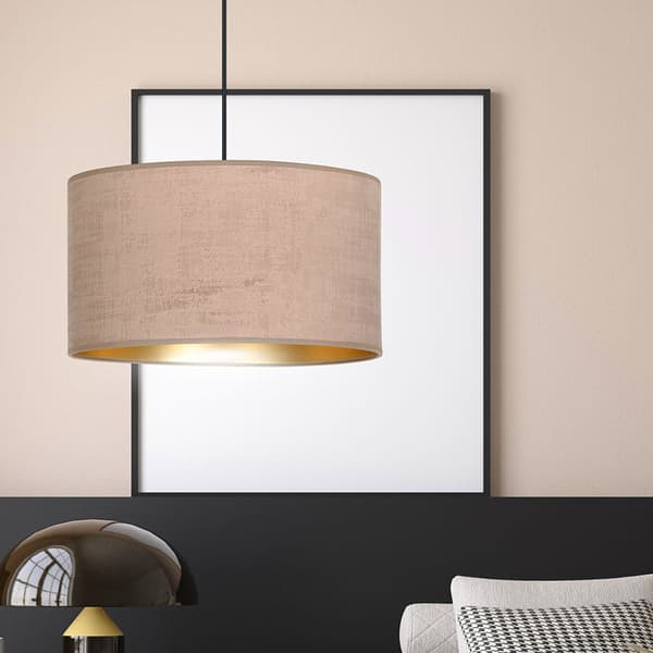PENDEL Emibig 1xE27 60W HILDE 1 BL ROSE 1053/1