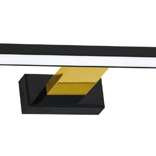 LED væglampe Milagro BLACK ML7885 sort / guld