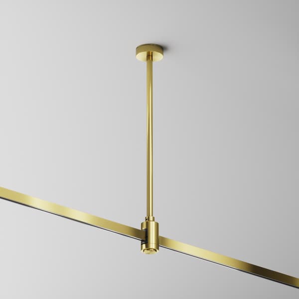 Takfäste med strömingång 35 cm mässing FLARITY Maytoni Technical