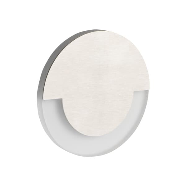 Rund silver LED trappbelysning 0.8W SOLA Kanlux