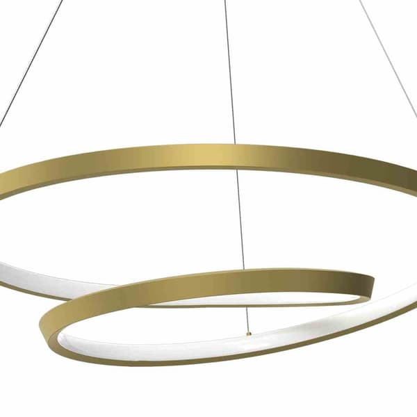 Guld LED pendellampe LUCERO Milagro ML7950