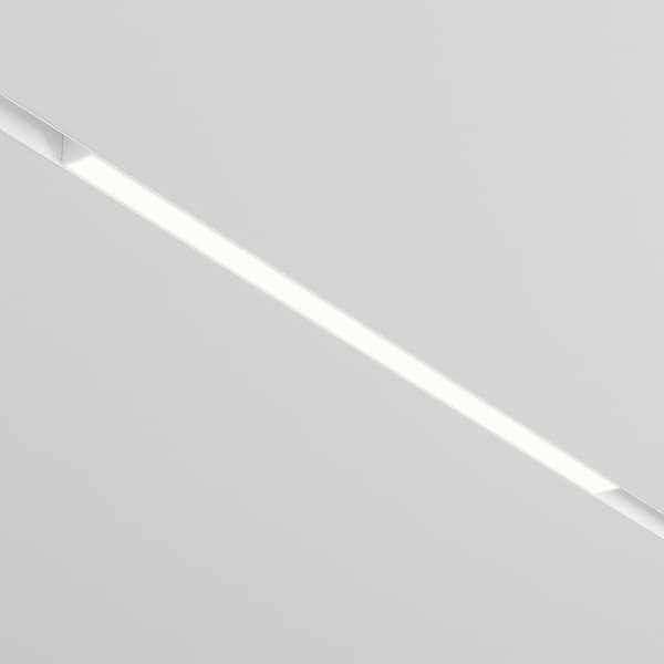 Vit linjär LED-spårlampa 24W BASIS Maytoni Technical