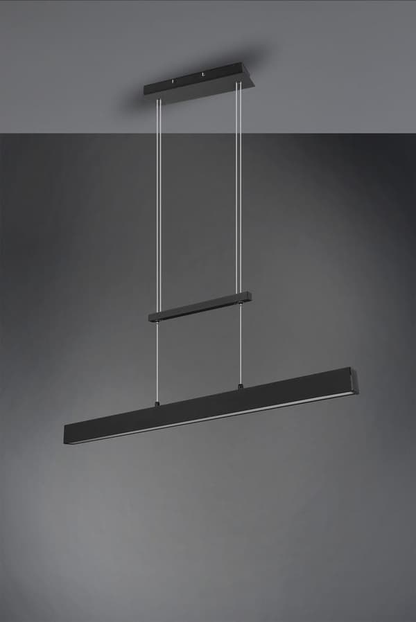 PAROS LED-kattokruunu musta RL R32043132