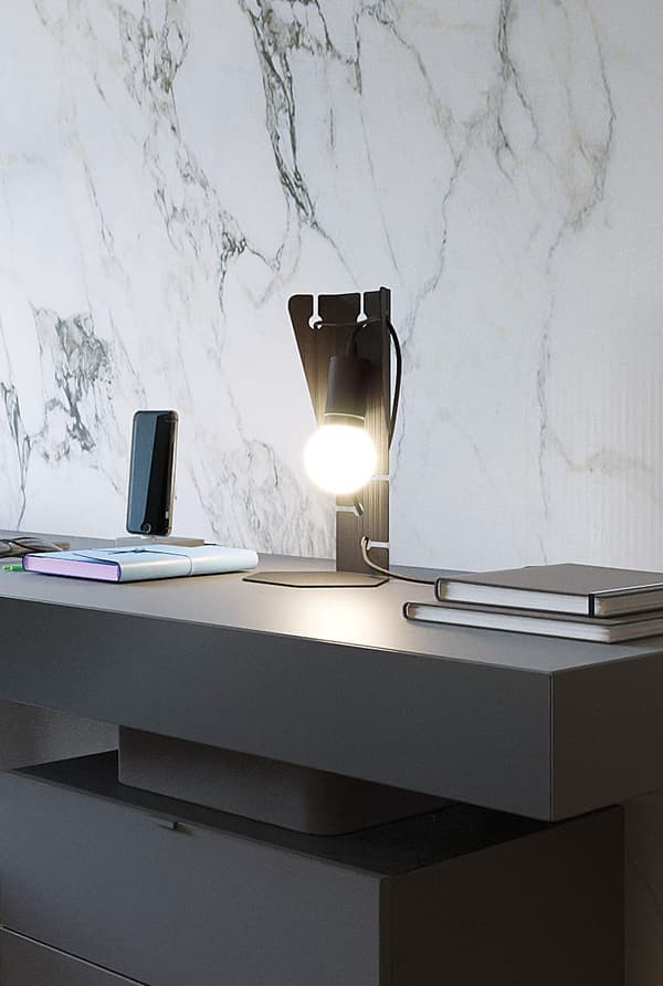 ARBY bordlampe sort fra Sollux Lighting model SL.0880