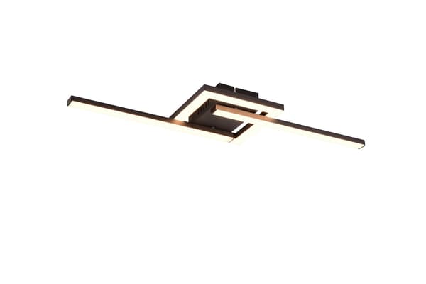 Loftlampe geometrisk lineær sort VIALE LED 17W RL