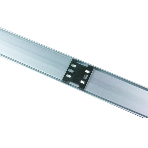 2-pack 60 cm långa vita LED-underskåpslampor 9W med rörelsesensor och strömadapter DPM