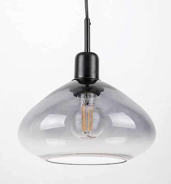 Dvora Rabalux E27 3x40W pendel, mat sort 72023