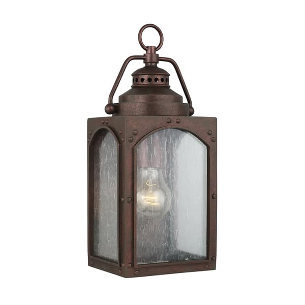 Utomhusvägglampa Rostig koppar E27 60W Randhurst Feiss