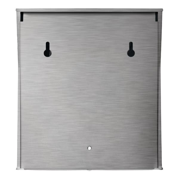 LED solcellslampa silver belyst husnummer IP44 DPM