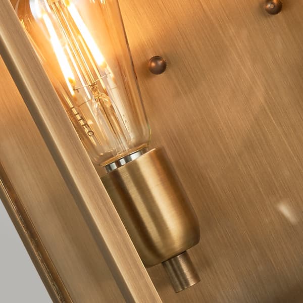 Udendørs væglampe Antik messing E27 60W St Martins Elstead