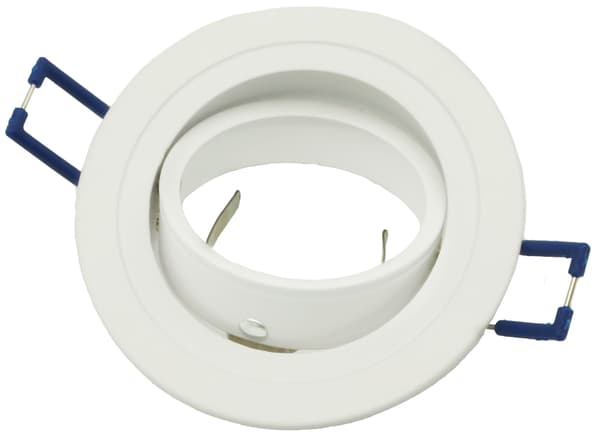 Rörlig takspotlight matt vit GU10 rund ID-1027 Idealed