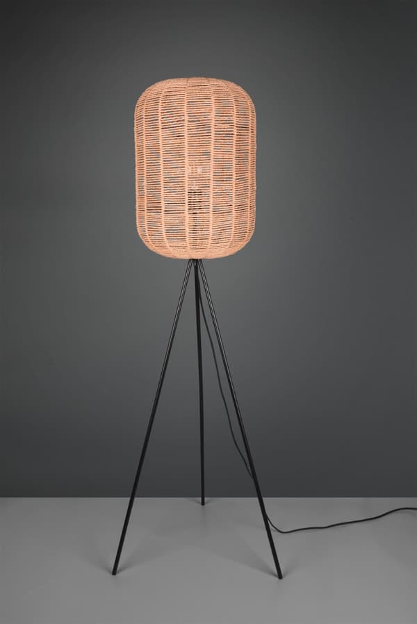 RUNA gulvlampe sort Trio 403000132
