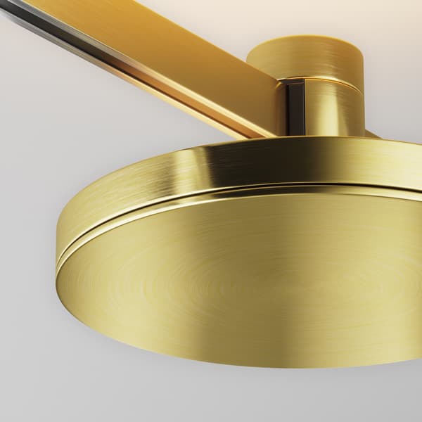 Magnetisk skinnespot i messing, LED-disk 7W 2700K PLATO Maytoni Technical