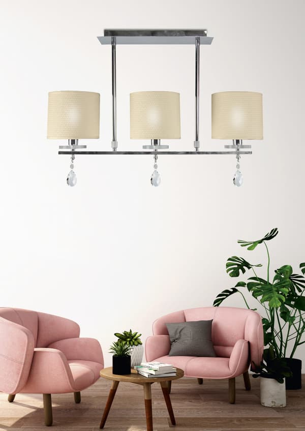 Candellux ESTERA 33-11510 krom loftlampe