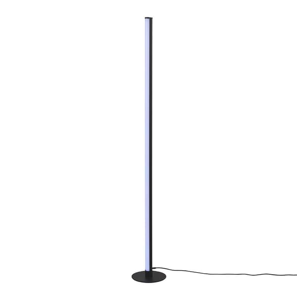 TENDO RL Gaming gulvlampe, sort, lydstyret LED 11W