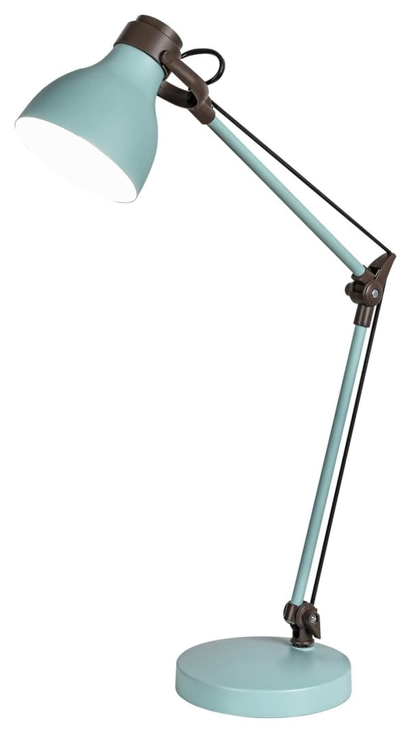 Justerbar mintgrøn bordlampe E14 Carter 6409 Rabalux
