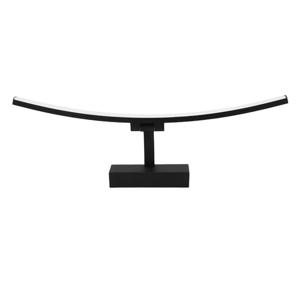 LED-spejllampe sort 4000K 50cm TERRA ID-9057 IdeaLED