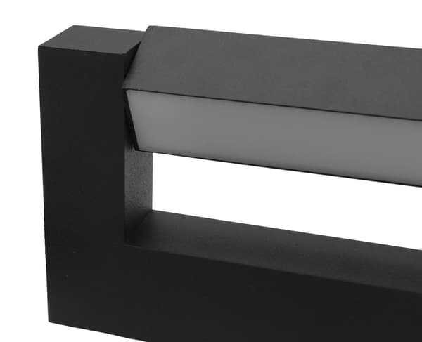 LED spejllampe sort 4000K 60cm LOVIS ID-9060 IdeaLED