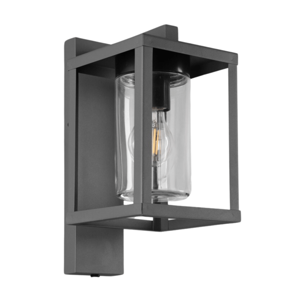 Fasadvägglampa LUNGA antracit Trio 212060142