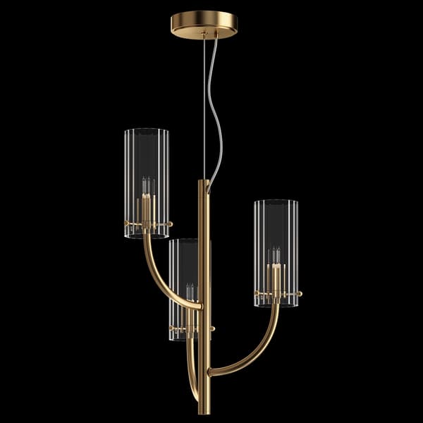 Glamour krystal pendel Arco Maytoni MOD223PL-03BS