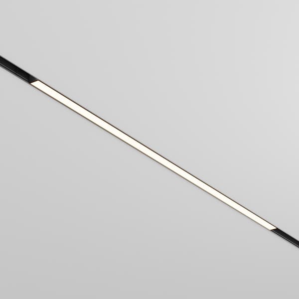 Sort lineær LED-skinnespot 30W BASIS Maytoni Technical
