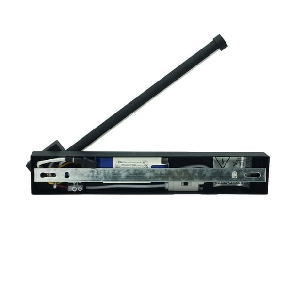 Justerbar væglampe sort 30 cm MOON P CCT LED 6W IdeaLed
