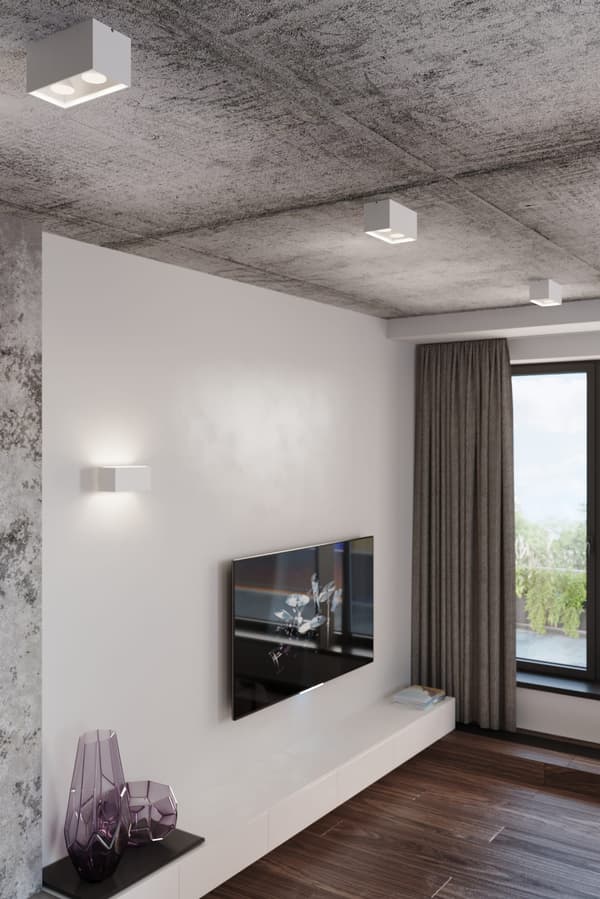 Spot QUAD MAXI Hvid Sollux Lighting SL.0380