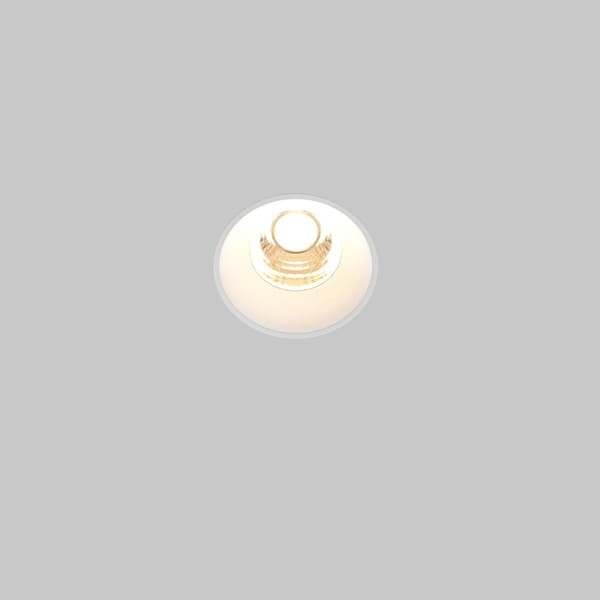 Infälld armatur modern vit LED-spotlight 7W ROUND Maytoni Technical