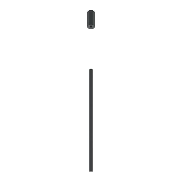 Maytoni PRO EXTRA moderni musta pitkä putki LED 6W riippuvalaisin