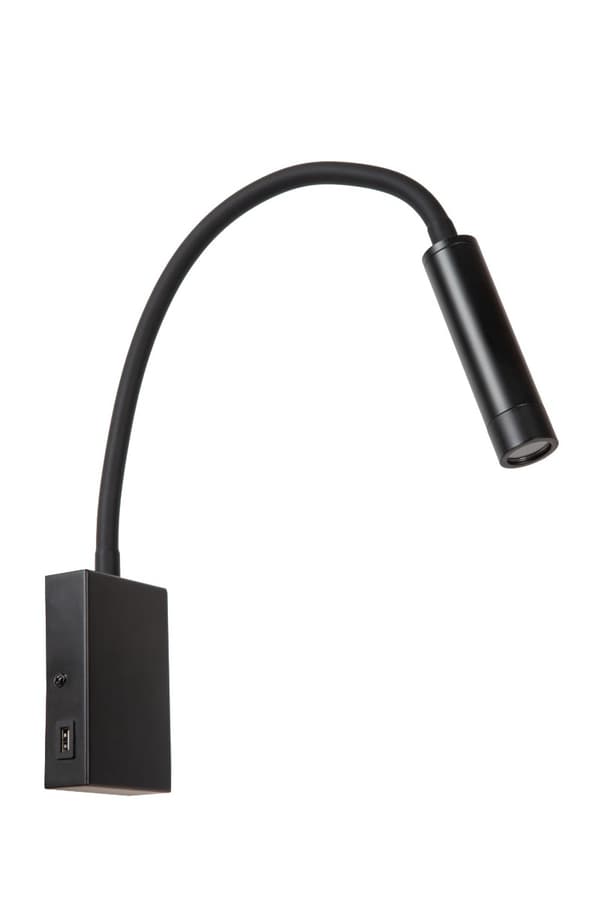Sort læselampe ALEC 1xG9 3W Lucide