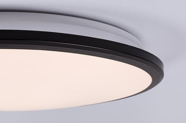 Engon 71128 Rabalux 38 cm LED 24W sort rund loftlampe