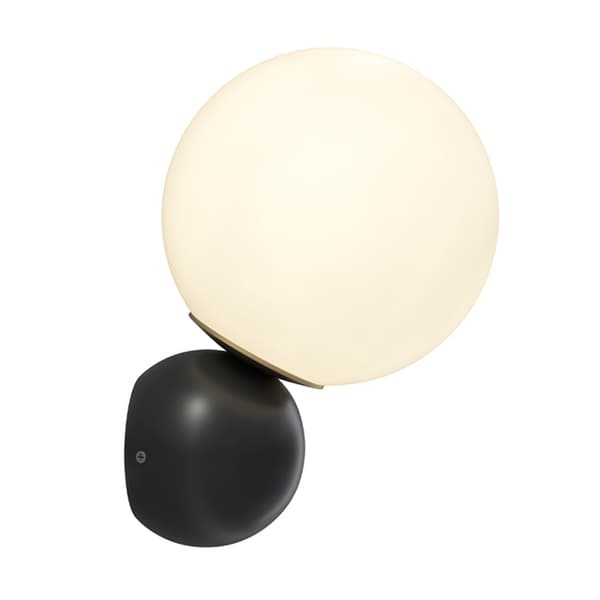 Vägglampa vit kula Nostalgia Maytoni MOD048WL-01G