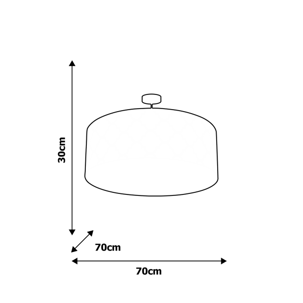 Loftlampe 3x60W E27 PIERRE MLP4419 Milagro