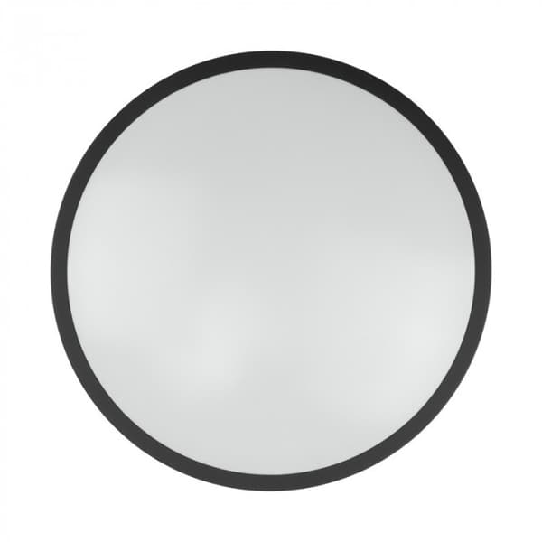 Rund sort loftlampe til 2 x E27 40W LED pærer EC20444 Ecolight