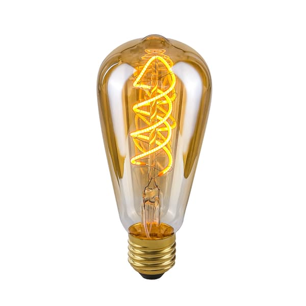 LED-lamppu E27 4W lämmin Retro Edison Italux Bulb LDS-ST64-SA ST64