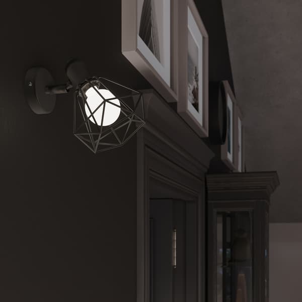 Pure Lume SELARA industriel sort loftlampe PU.1107