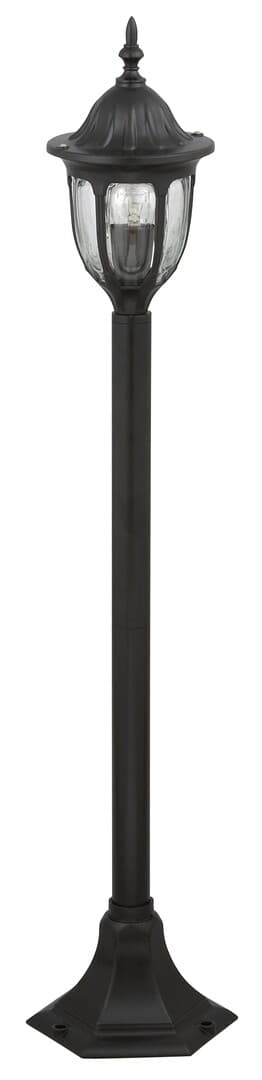 Klassisk havelampe 1xE27 Milano sort 8345 Rabalux